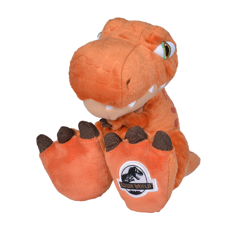 Universal jurassic world maxi peluche dinosaure t-rex orange 50 cm 
